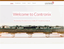 Tablet Screenshot of contronix.de